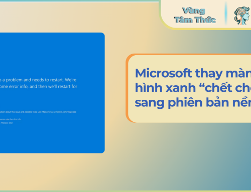 Microsoft thay màn hình xanh Windows chết chóc sang phiên bản nền đen