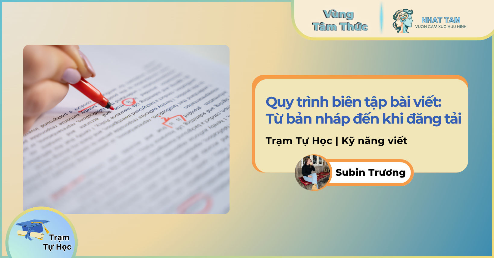 Quy trình biên tập bài viết: Từ bản nháp đến khi đăng tải
