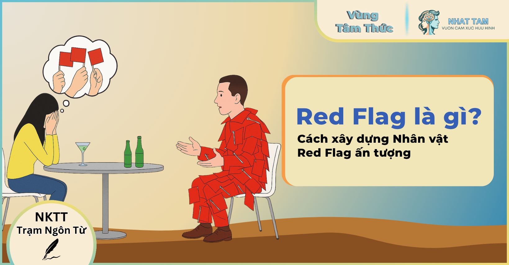 Red Flag là gì? Cách xây dựng Nhân vật Red Flag ấn tượng