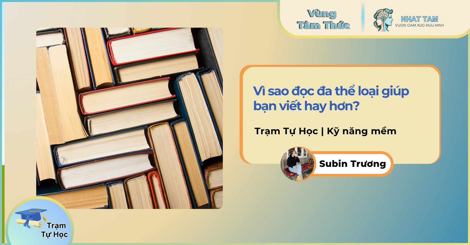 Vì sao đọc đa thể loại giúp bạn viết hay hơn?