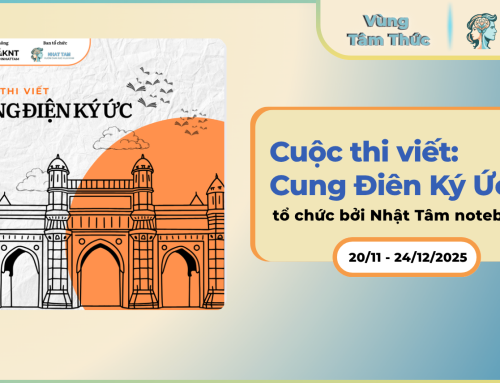 Cuộc thi viết “Cung Điện Ký Ức” do Nhật Tâm Notebook tổ chức