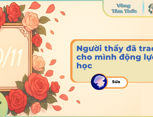 Nter nghĩ gì: Người thầy đã trao cho mình động lực học